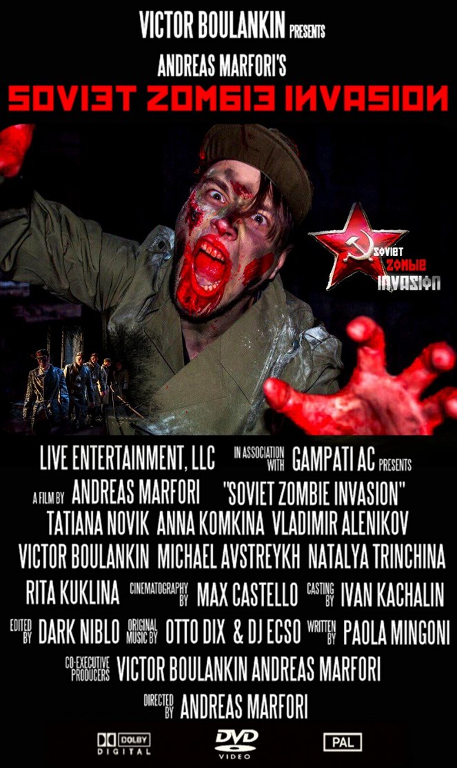 Ataga sovetskikh zombi - Plakate