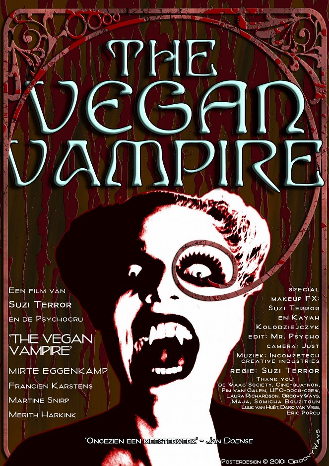 The Vegan Vampire - Carteles