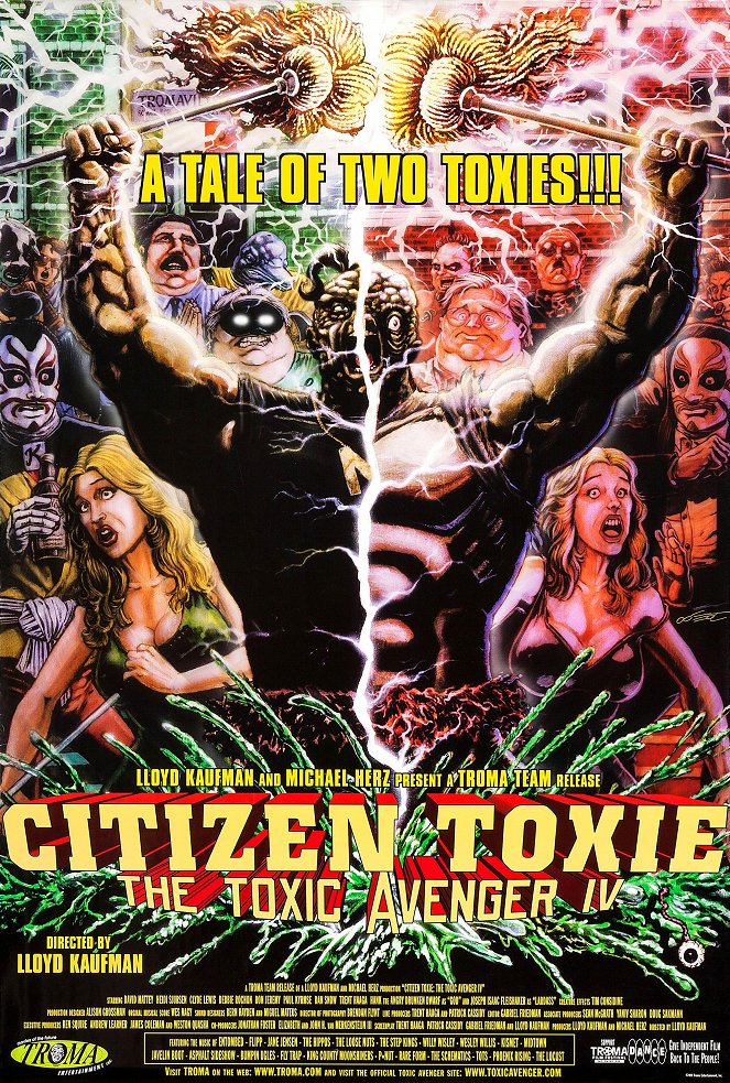 Citizen Toxie: The Toxic Avenger IV - Cartazes