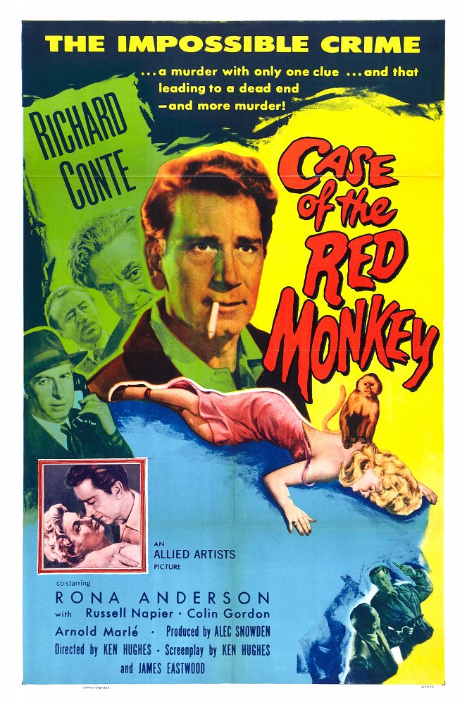 The Case of the Red Monkey - Posters