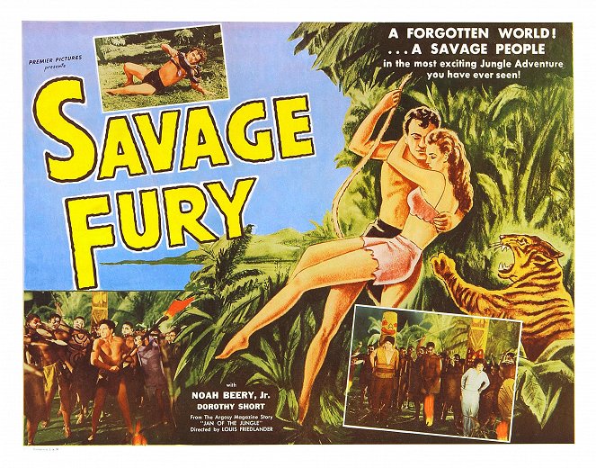Savage Fury - Cartazes