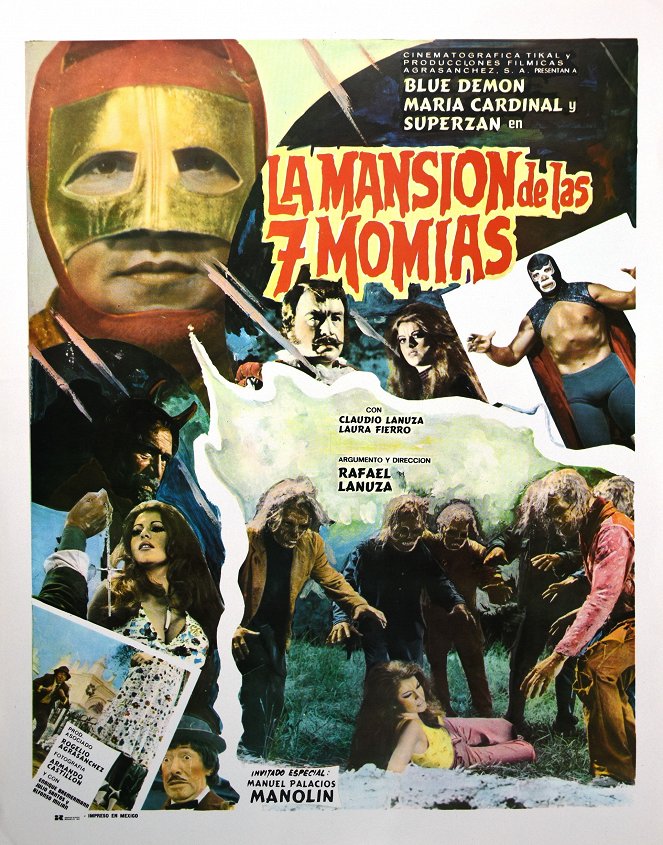 La mansión de las 7 momias - Plakátok