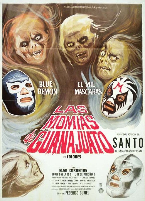Santo vs the Mummies of Guanajuato - Posters