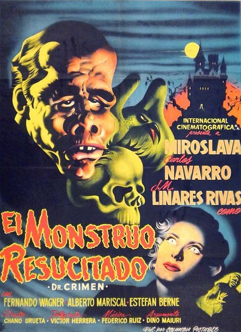 The Monstrous Doctor Crimen - Posters