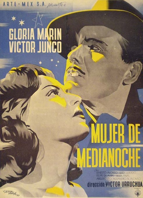 Mujer de medianoche - Plagáty