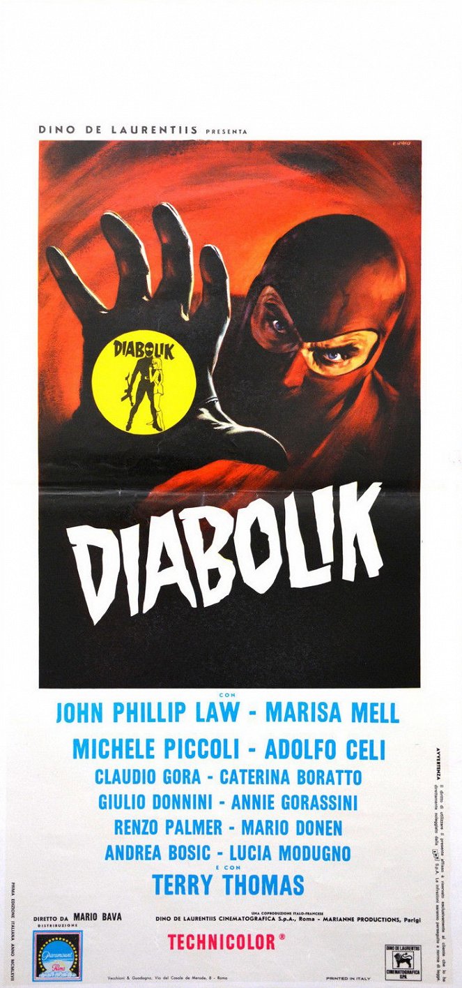 Danger: Diabolik! - Plakate