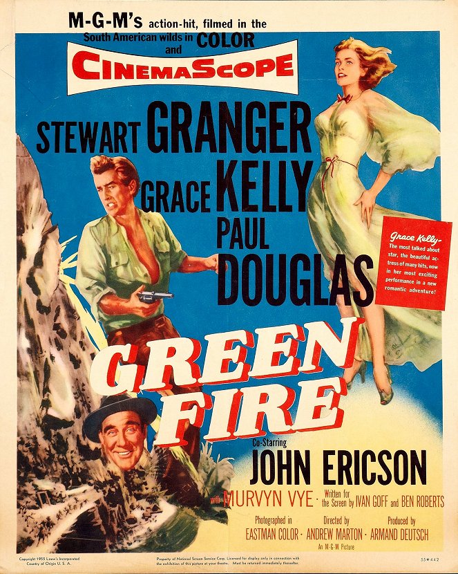Green Fire - Posters
