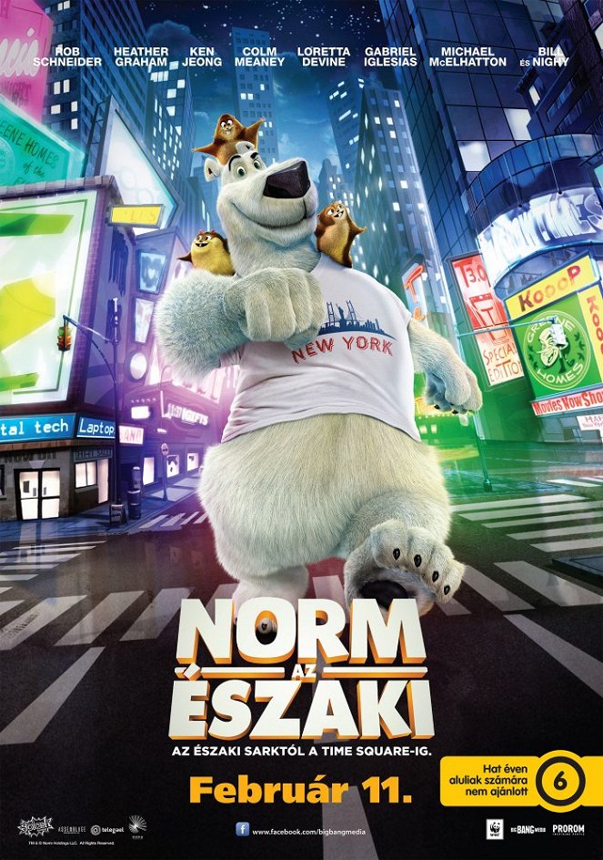 Norm, az északi - Plakátok