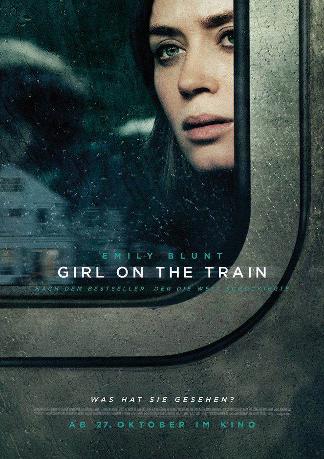 The Girl on the Train - Plakate