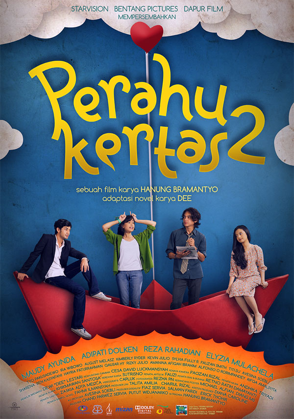 Perahu kertas 2 - Posters