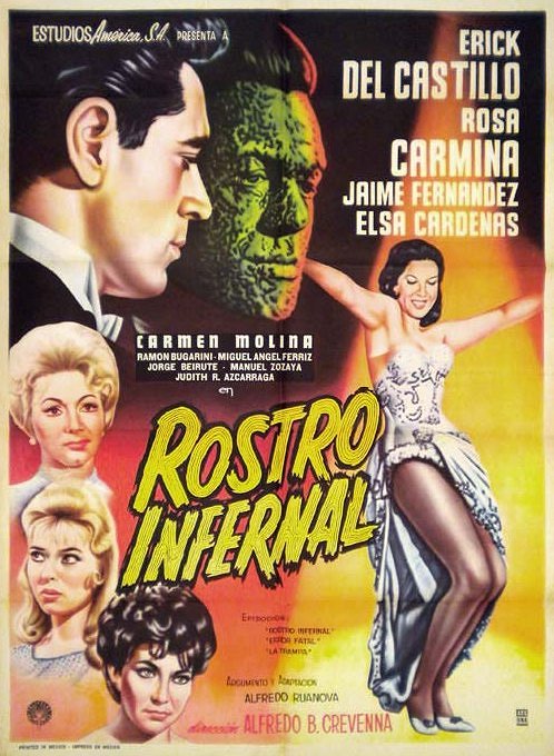 Rostro infernal - Posters