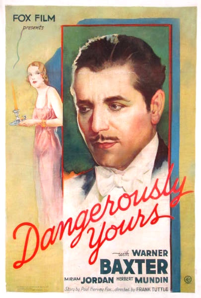 Dangerously Yours - Plakaty