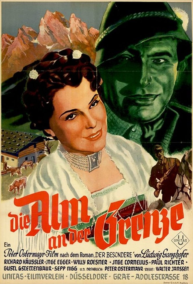 Die Alm an der Grenze (1951) | Gallery - Posters | ČSFD.cz