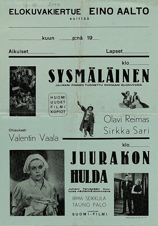 The Man from Sysmä - Posters
