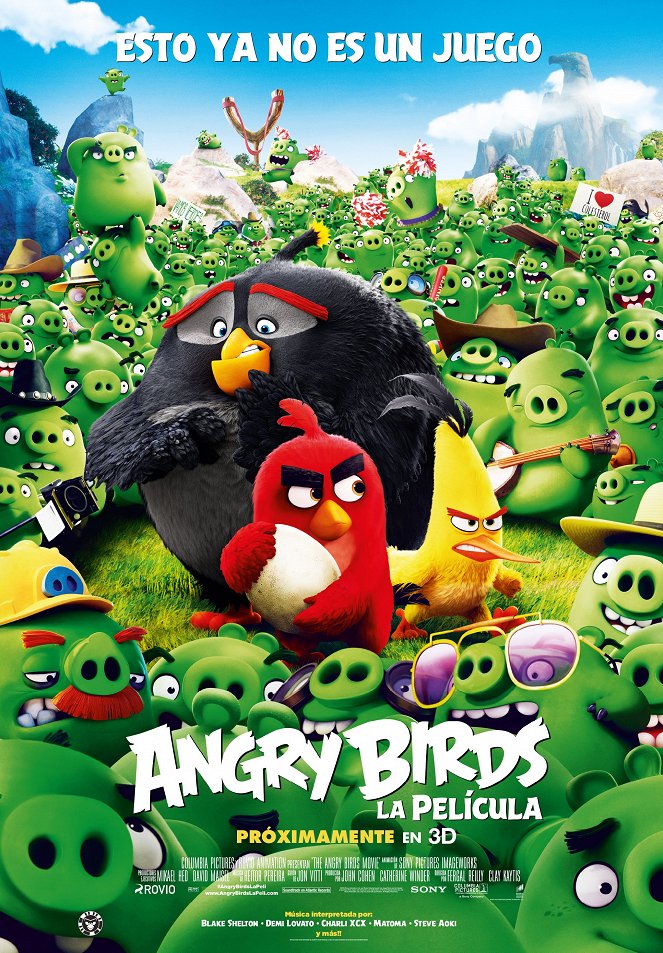 Angry Birds. La película - Carteles