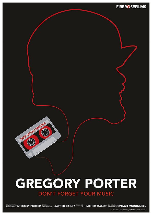 Gregory Porter: Don't Forget Your Music - Affiches