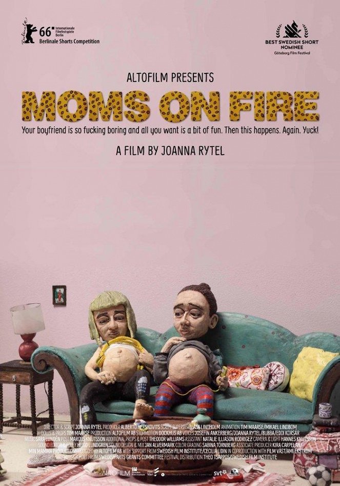 Moms On Fire - Affiches