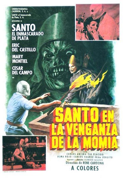 Santo and the Vengeance of the Mummy - Posters