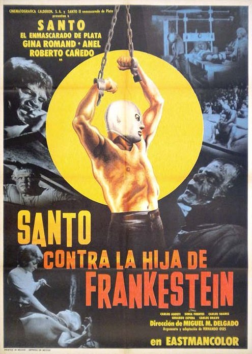 Santo vs. Frankenstein's Daughter - Posters