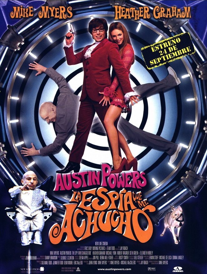 Austin Powers: La espía que me achuchó - Carteles