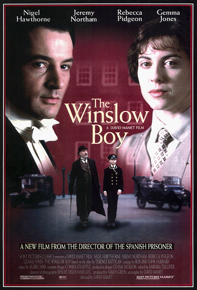 A Winslow fiú - Plakátok