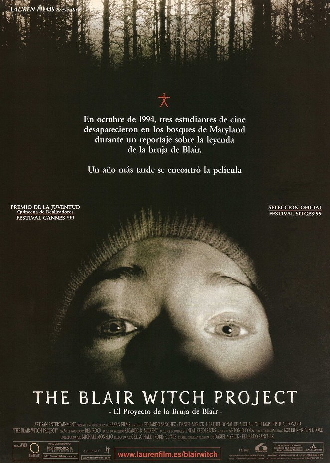 El proyecto de la bruja de Blair - Carteles