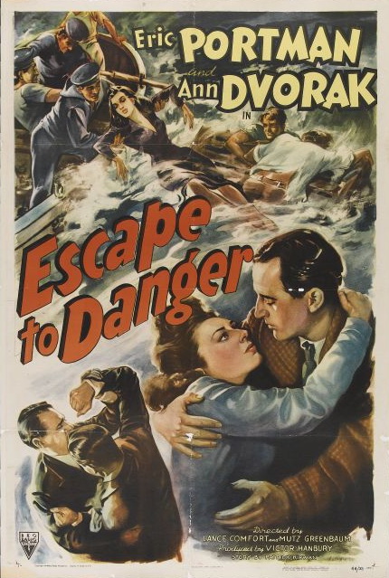 Escape to Danger - Posters