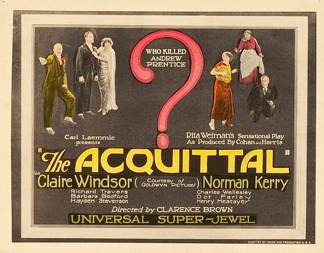 The Acquittal - Carteles