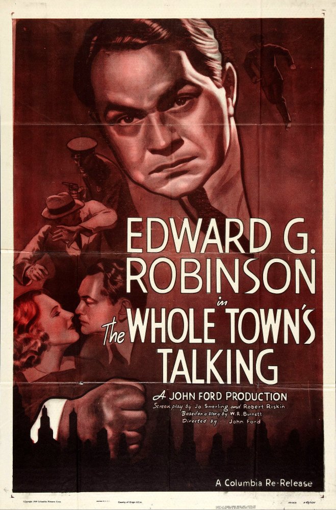 The Whole Town's Talking - Affiches