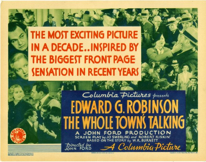 The Whole Town's Talking - Posters