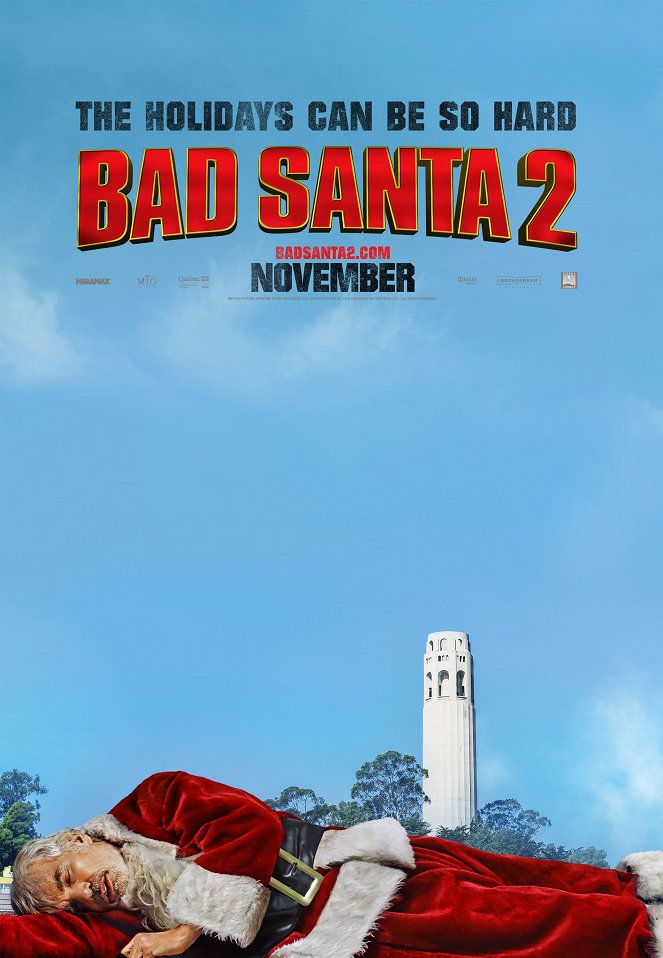 Bad Santa 2 - Carteles
