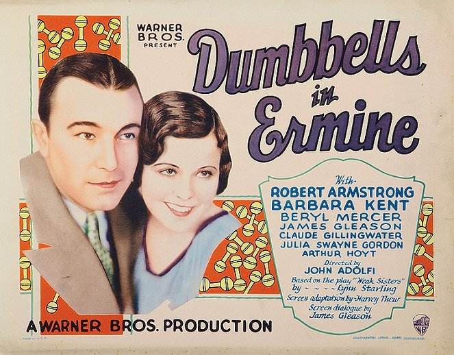 Dumbbells in Ermine - Plakate