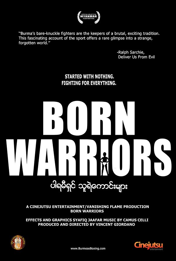 Born Warriors - Cartazes