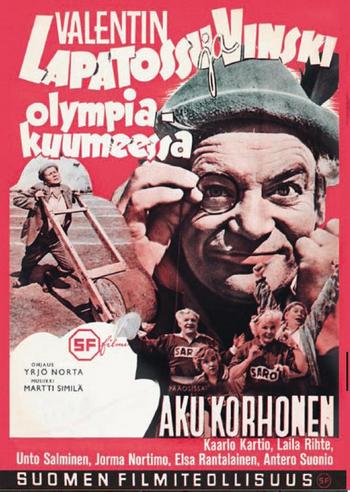 Lapatossu ja Vinski olympia-kuumeessa - Plakátok