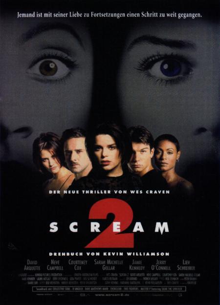 Scream 2 – Schrei des Todes - Plakate