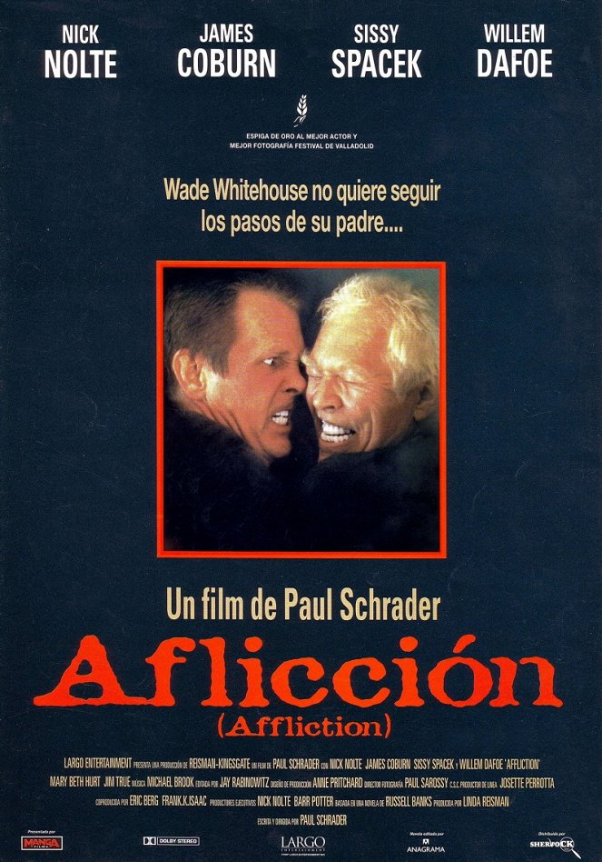 Aflicción - Carteles