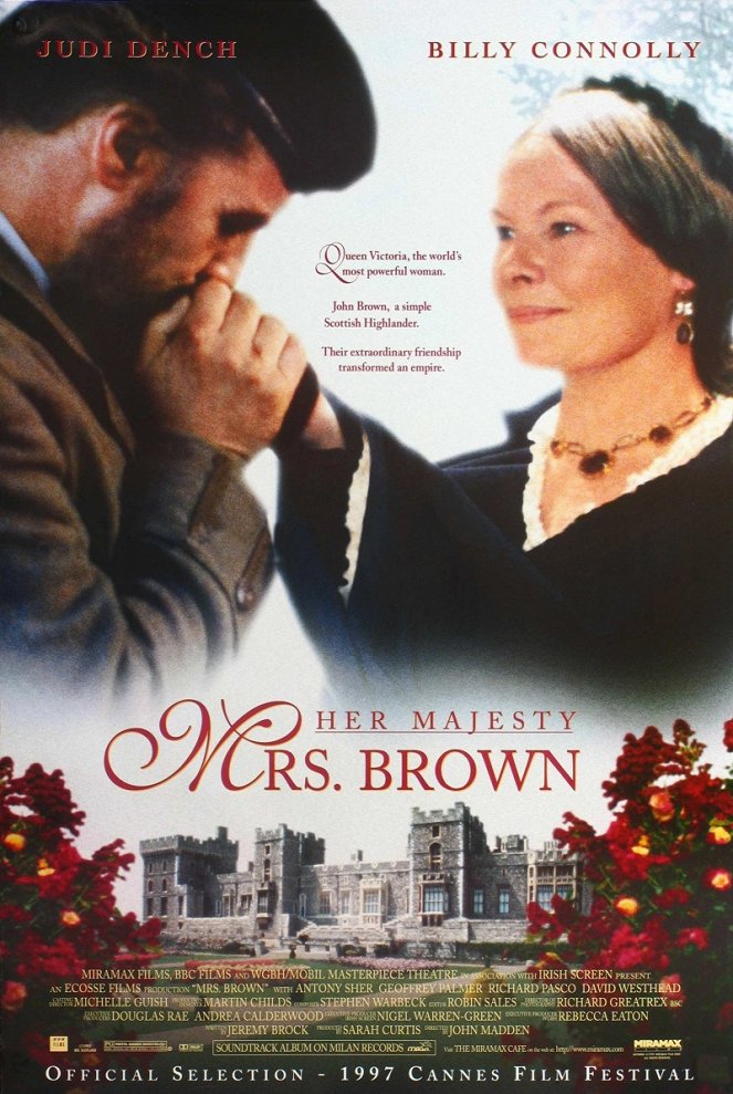 Su majestad Mrs. Brown - Carteles