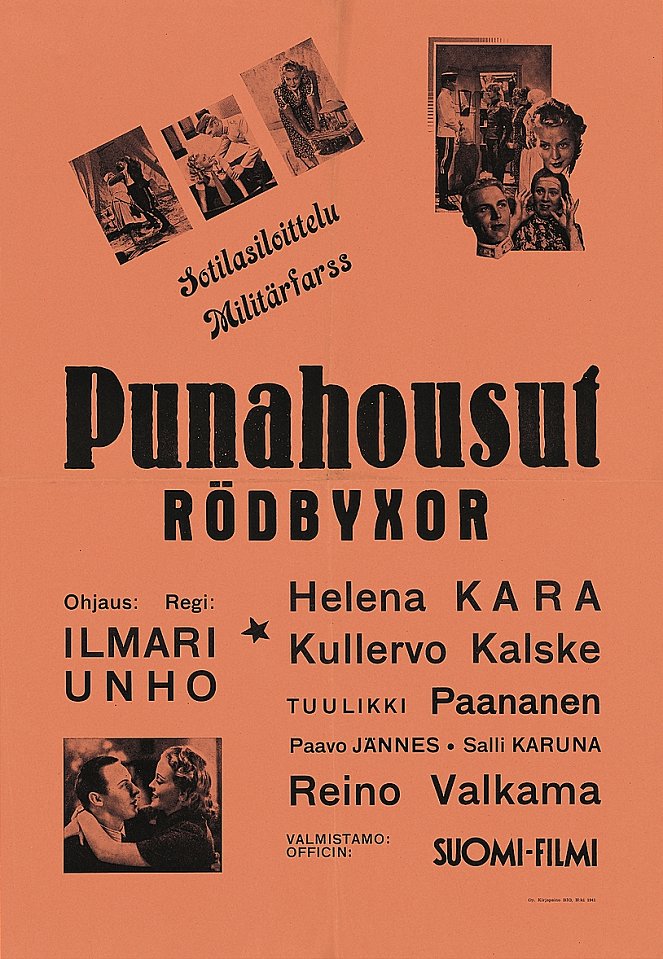 Punahousut - Plakátok