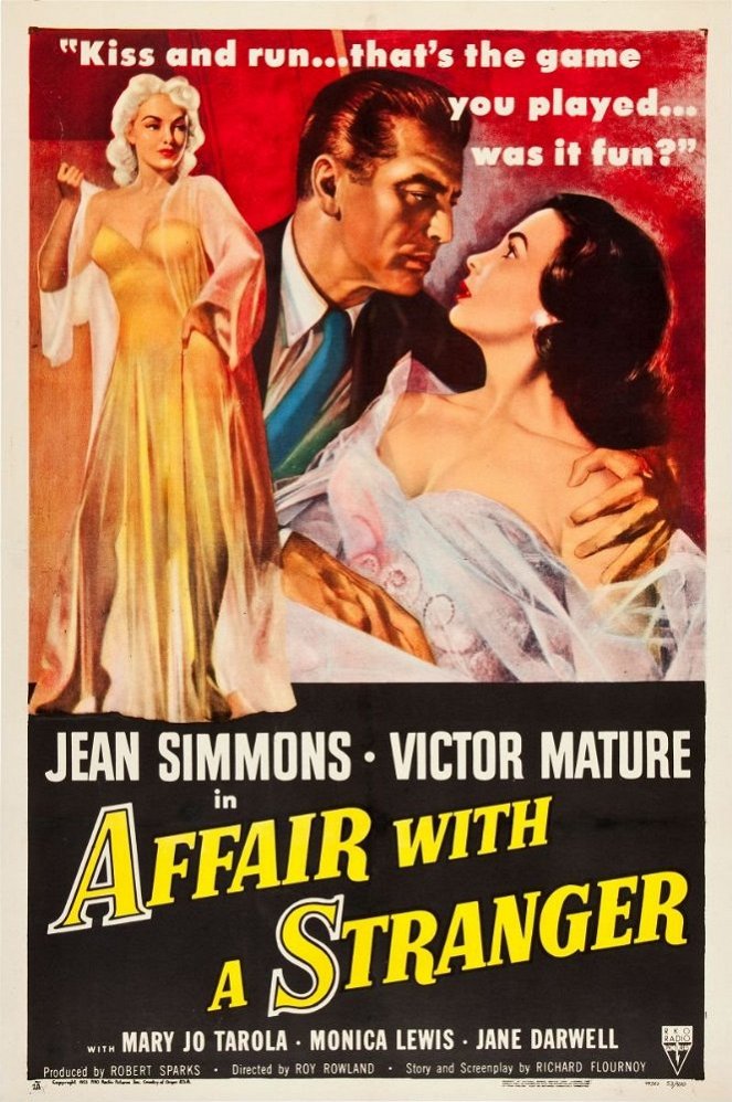 Affair with a Stranger - Posters