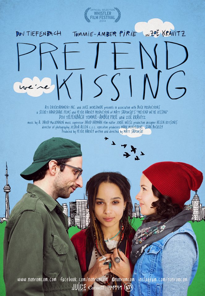 Pretend We're Kissing - Plakaty