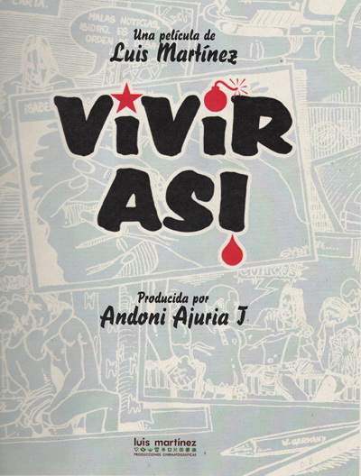 Vivir así - Carteles