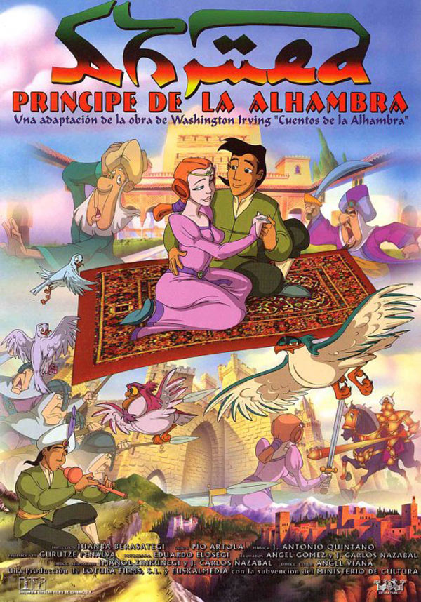Ahmed, el principe de la Alhambra - Posters