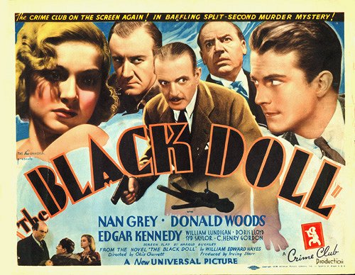 The Black Doll - Affiches