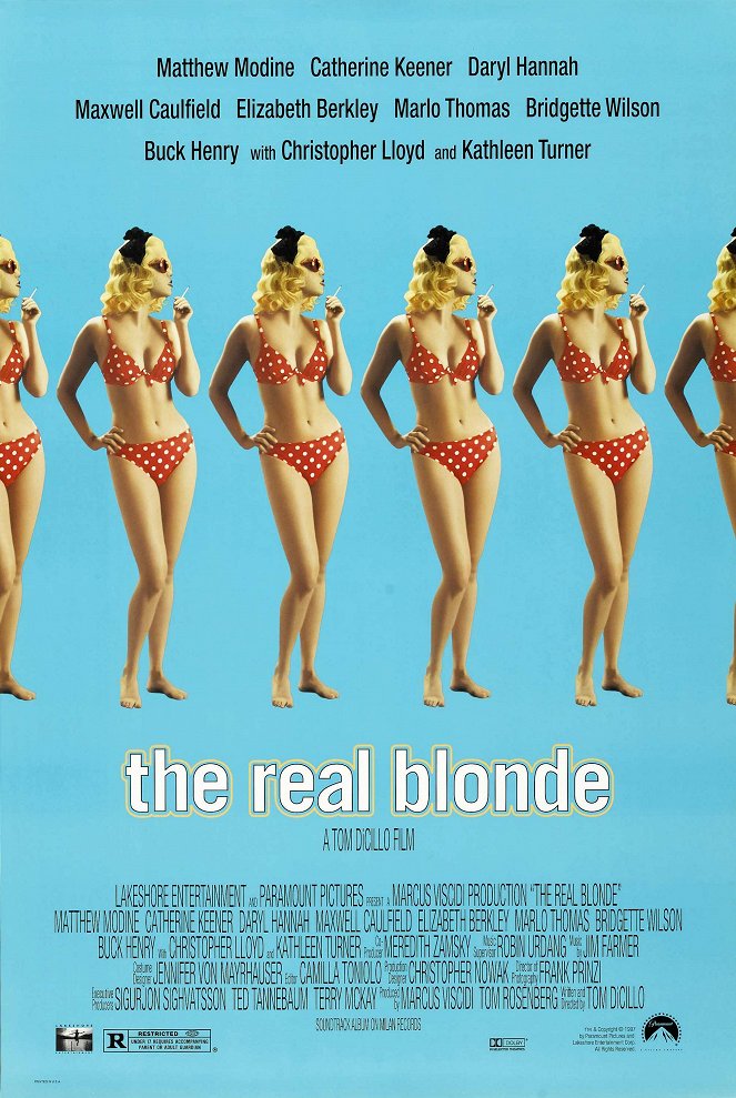 The Real Blonde - Cartazes