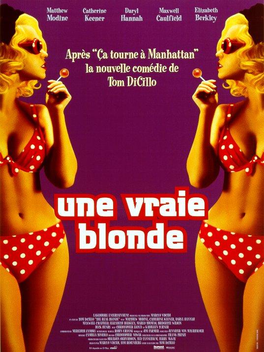 Une vraie blonde - Affiches