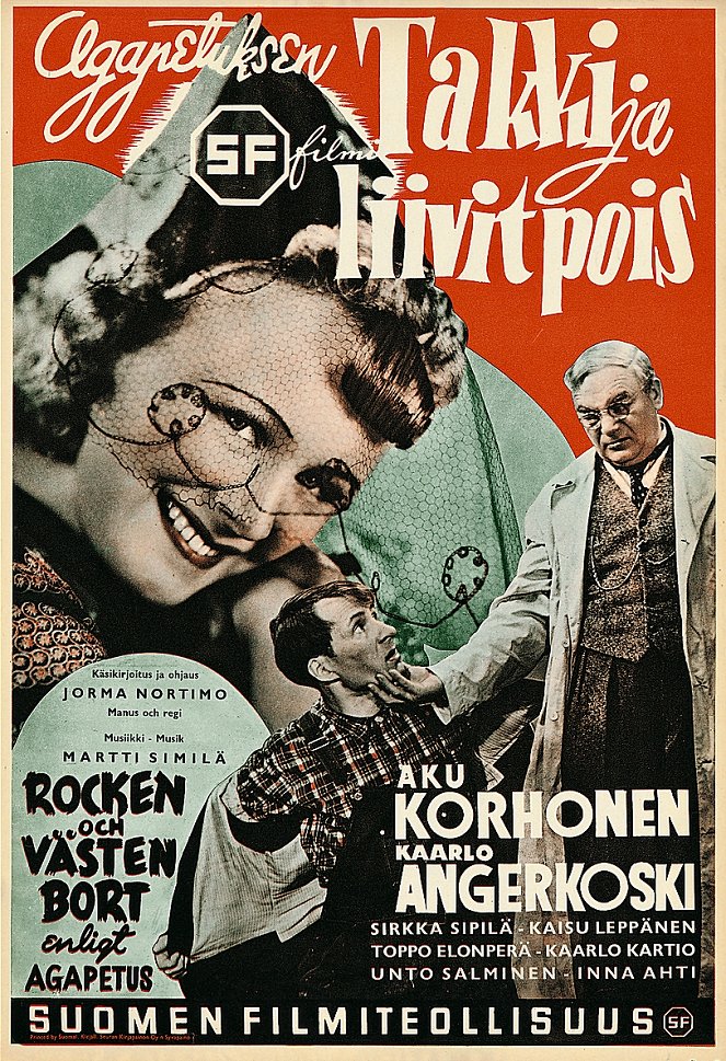 Takki ja liivit pois! - Posters