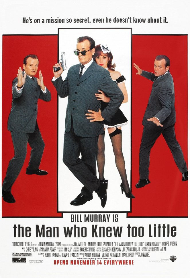 The Man Who Knew Too Little - Cartazes