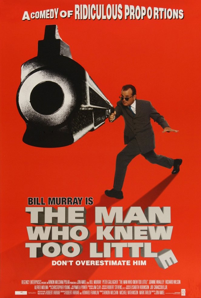 The Man Who Knew Too Little - Posters