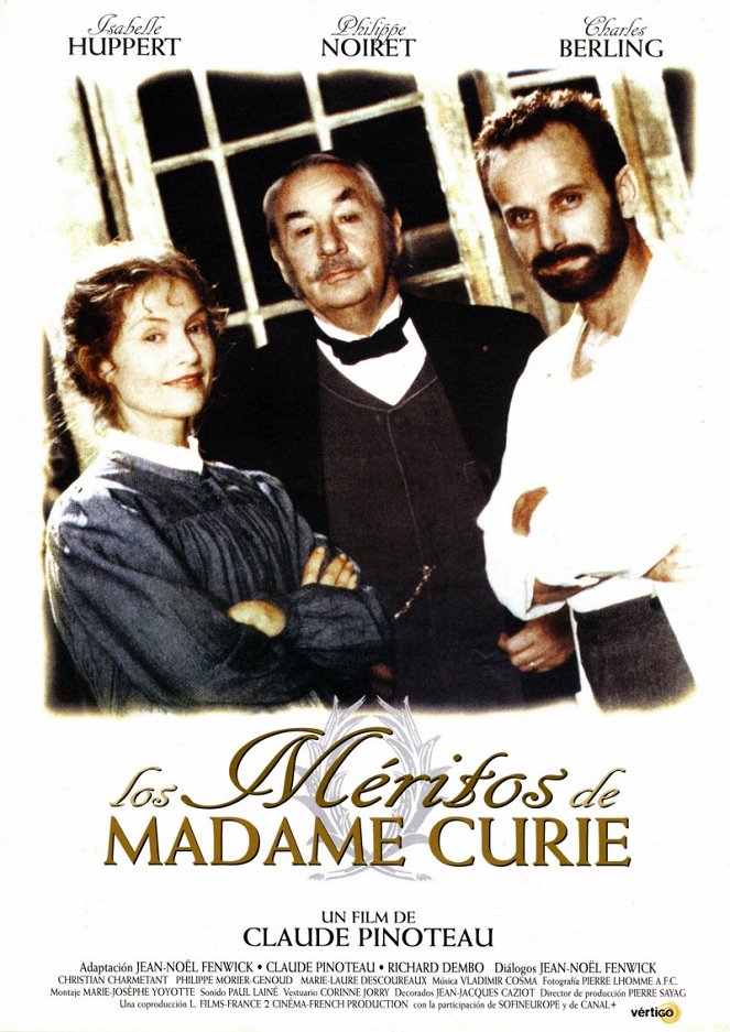 Los méritos de Madame Curie - Carteles