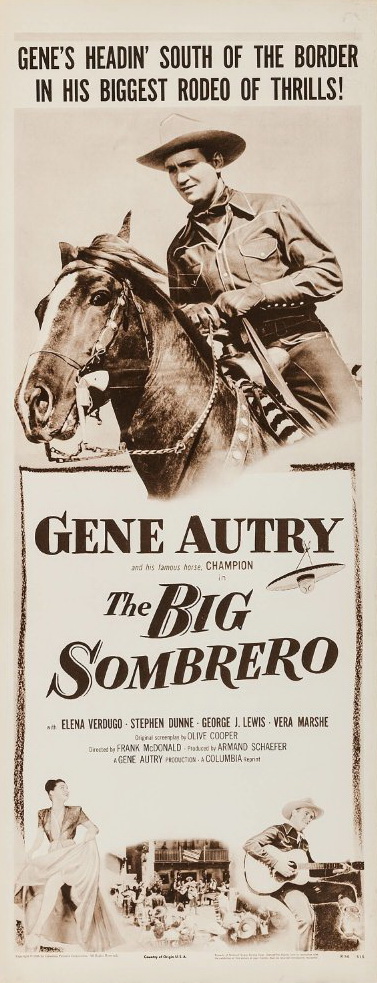The Big Sombrero - Affiches